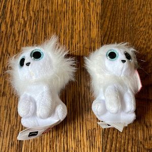 Set of 2 matching Beanie Babies